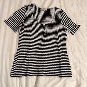 Sézane ribbed cotton tshirt - size S